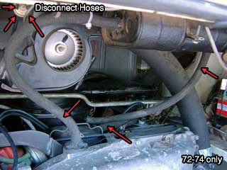 fan hoses carb